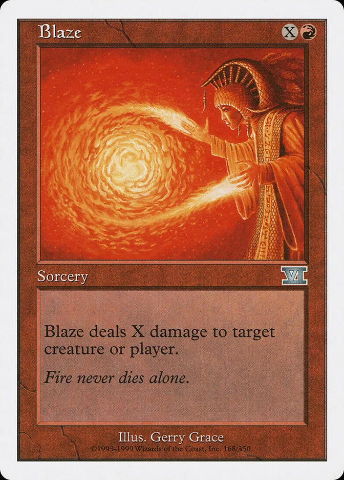 Blaze Front Face