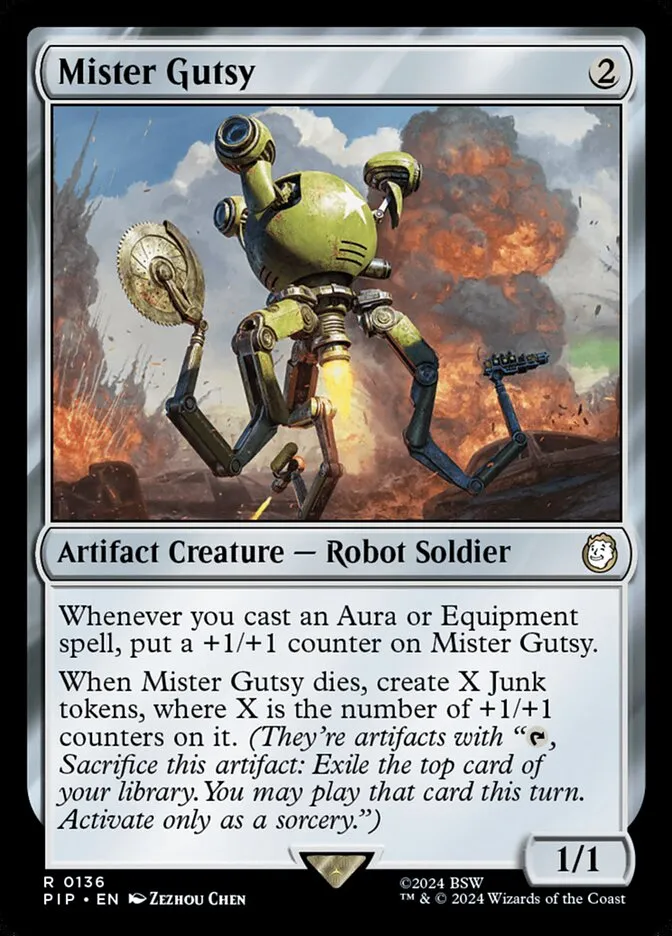 Mister Gutsy Front Face