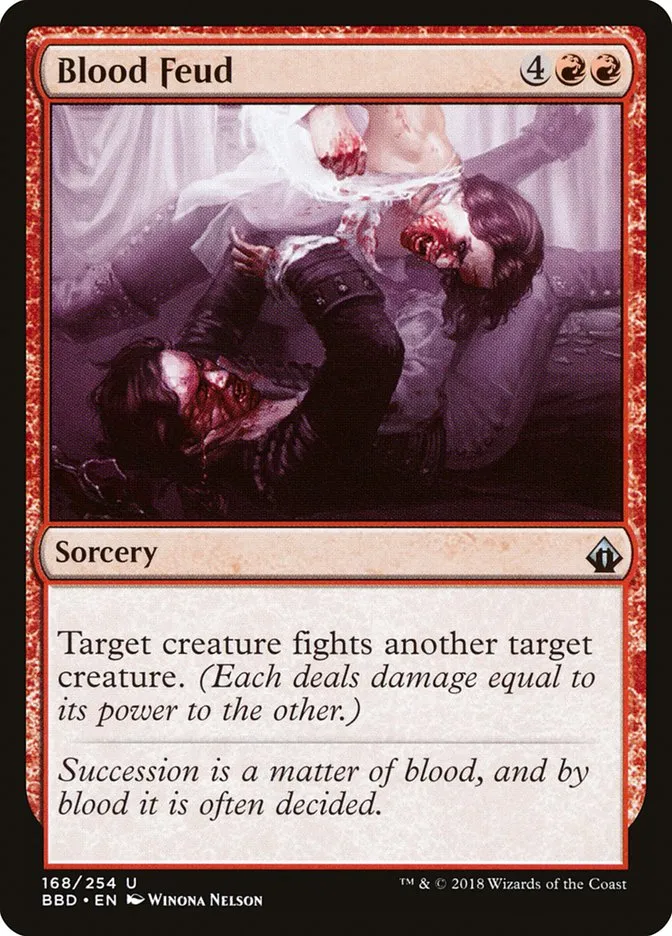 Blood Feud Front Face