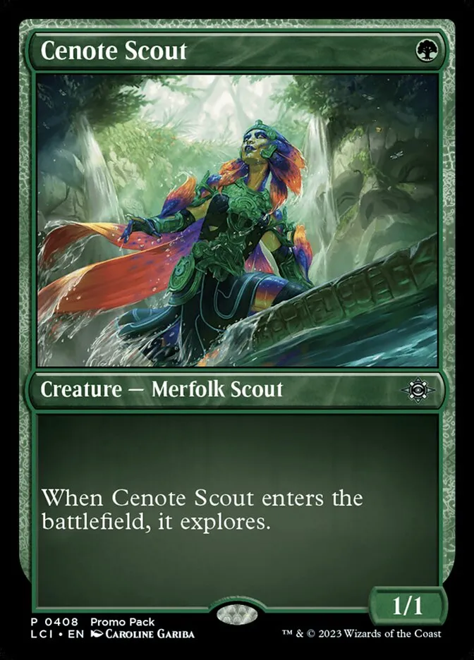 Cenote Scout Front Face