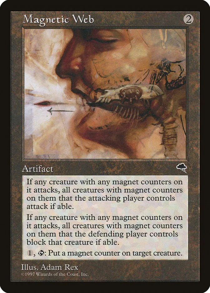 Magnetic Web Front Face