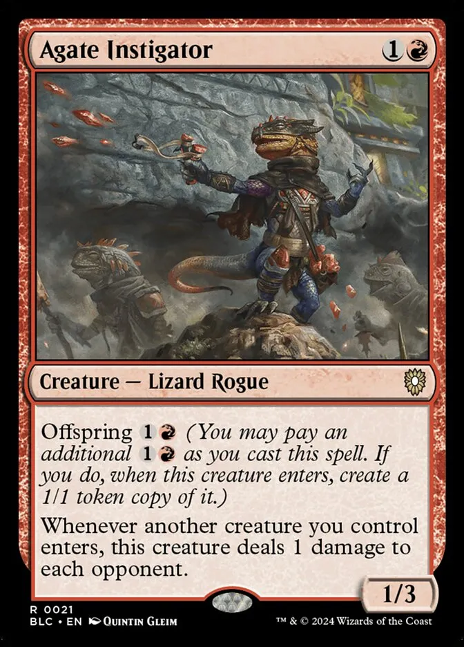 Agate Instigator Front Face