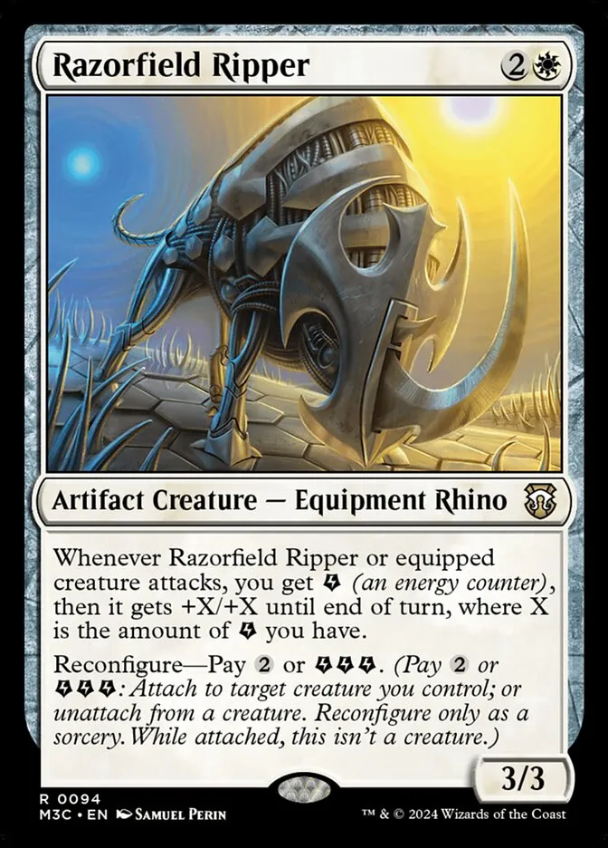 Razorfield Ripper Front Face