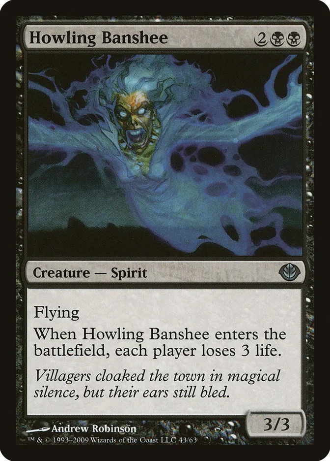 Howling Banshee Front Face