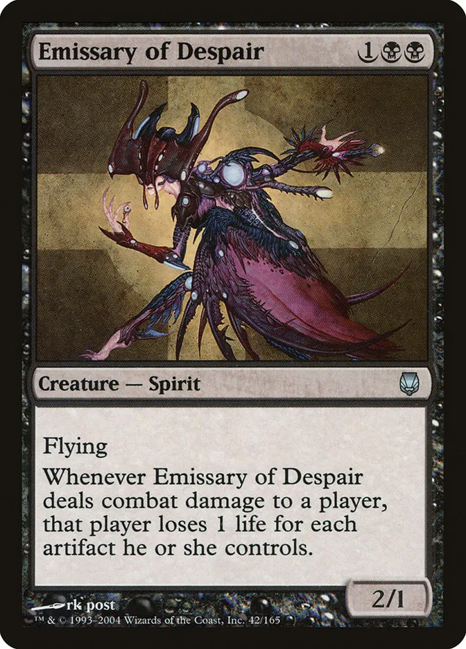 Emissary of Despair Front Face