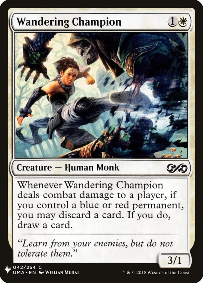 Wandering Champion Front Face
