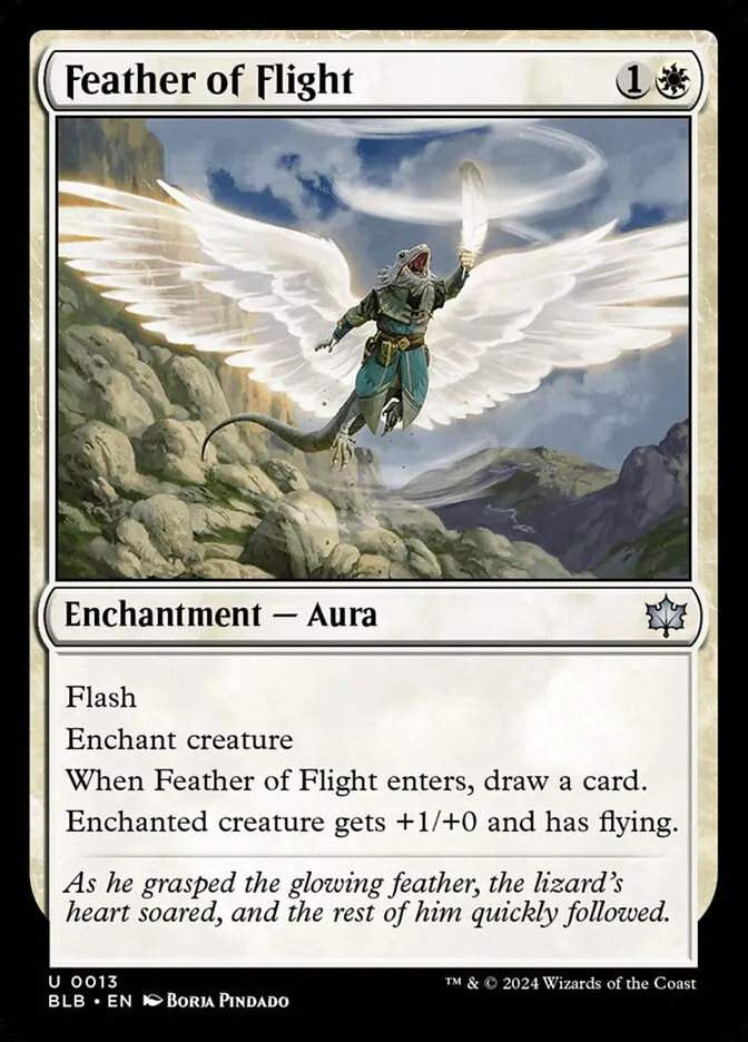 Feather of Flight Front Face