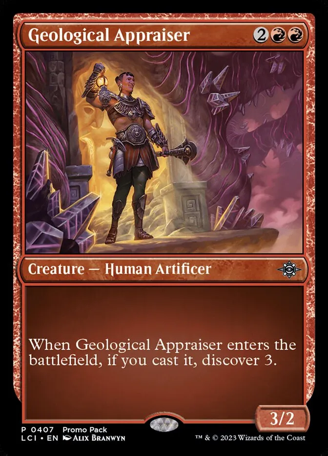 Geological Appraiser Front Face