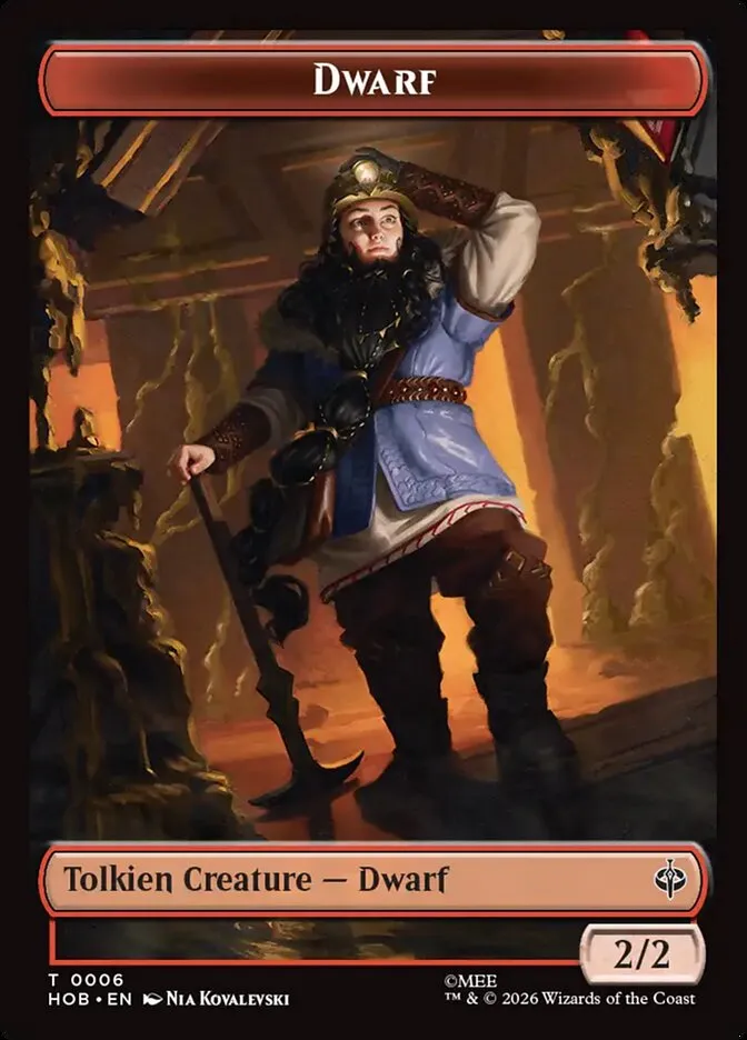 Dwarf Token Front Face