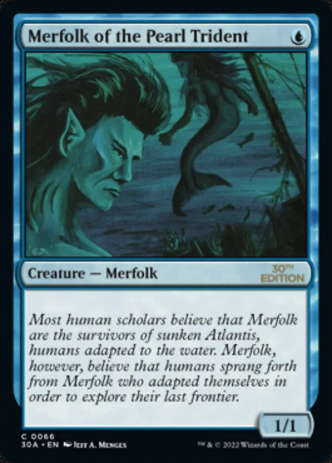 Merfolk of the Pearl Trident Front Face