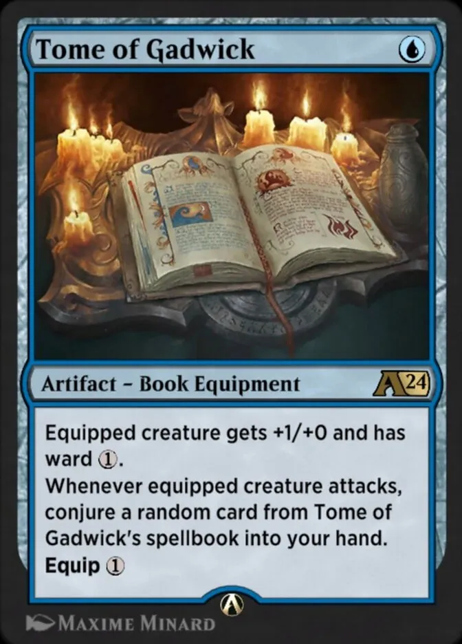 Tome of Gadwick Front Face