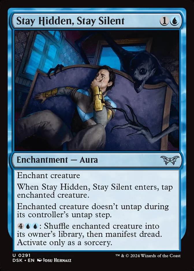 Stay Hidden, Stay Silent Front Face