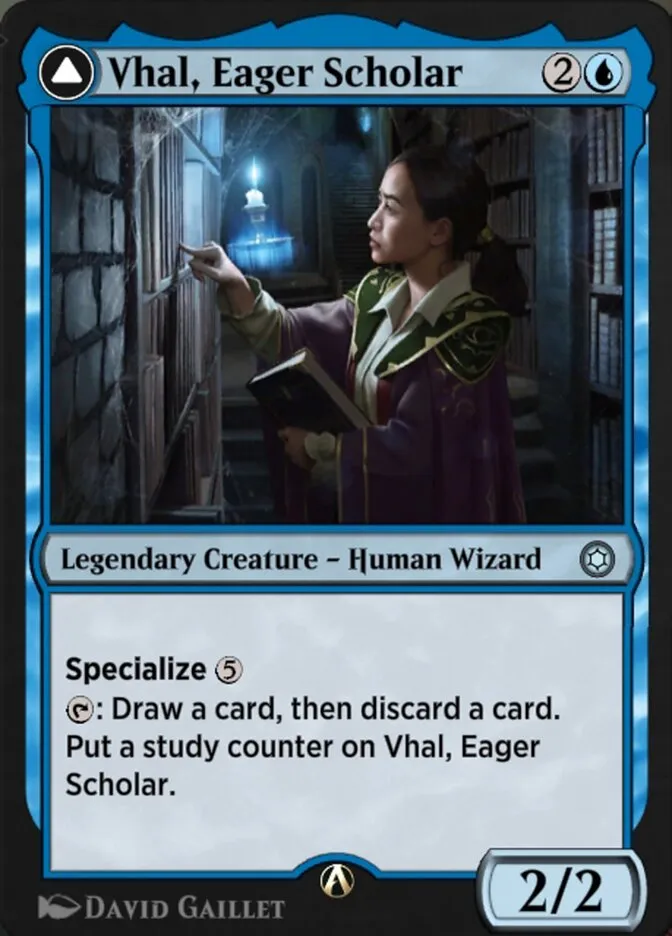 Vhal, Eager Scholar Front Face