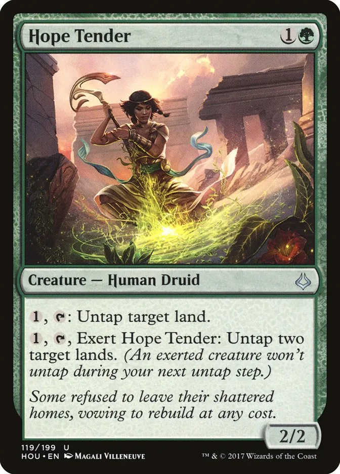 Hope Tender Front Face