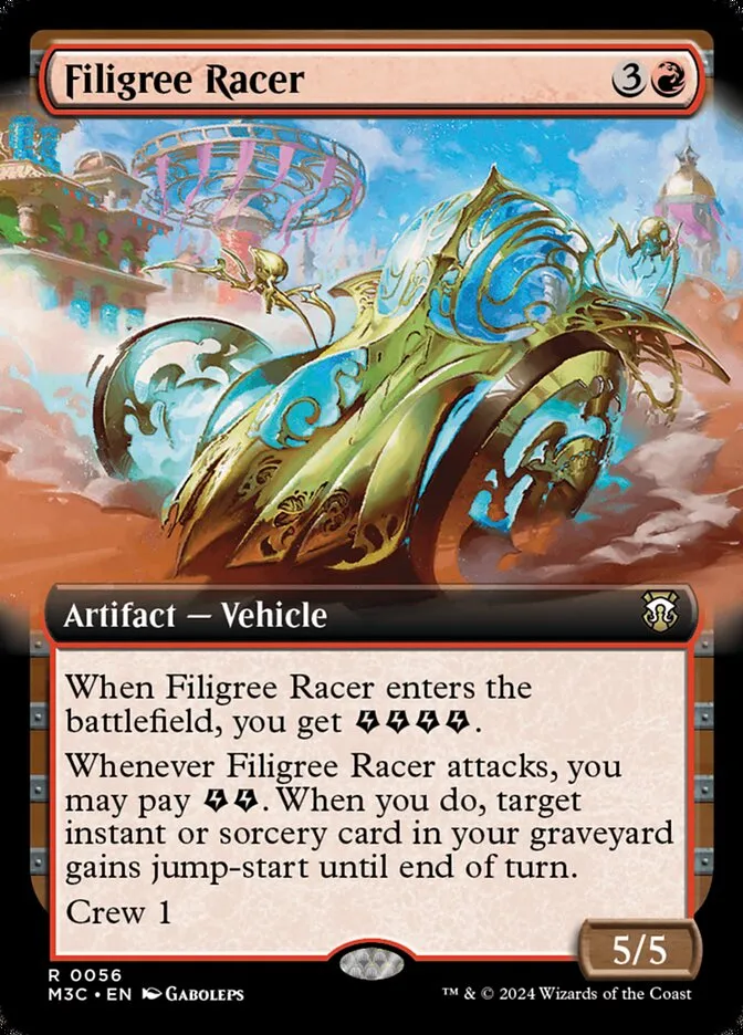 Filigree Racer Front Face