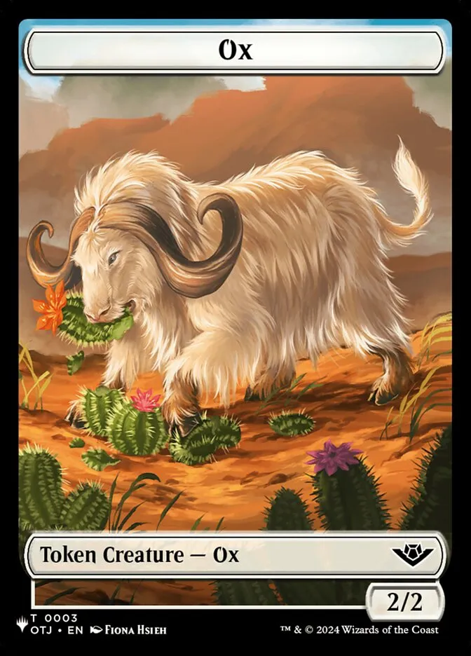 Ox Front Face