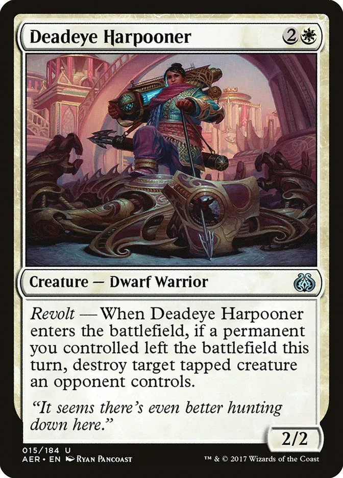Deadeye Harpooner Front Face