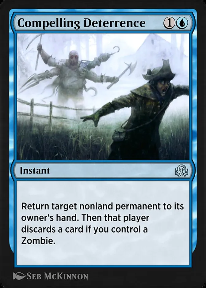 Compelling Deterrence Front Face