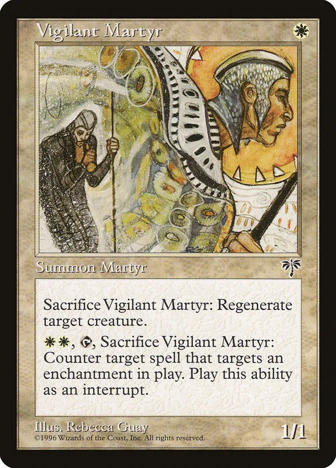 Vigilant Martyr Front Face