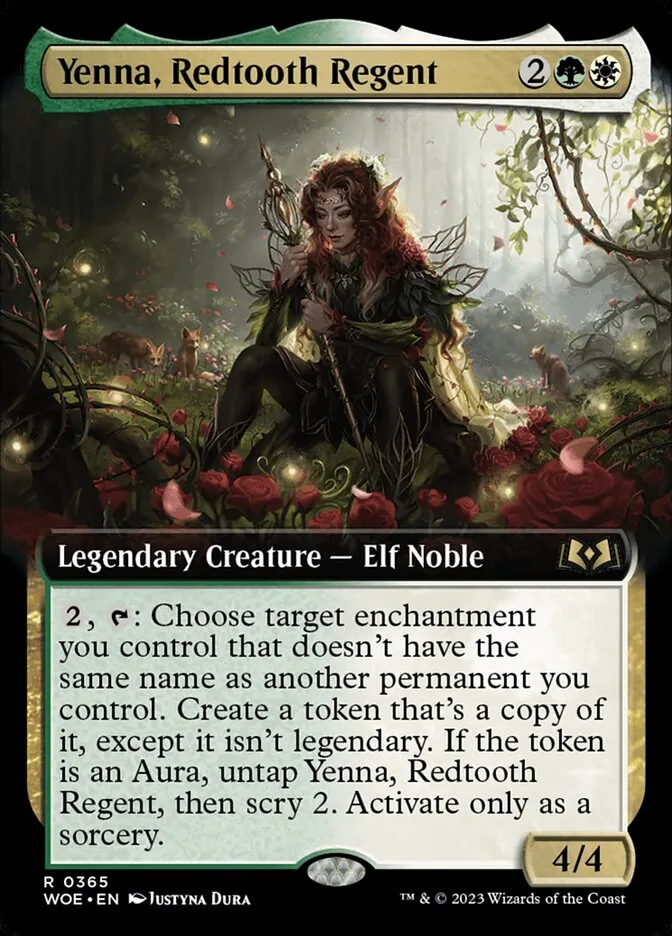 Yenna, Redtooth Regent Front Face