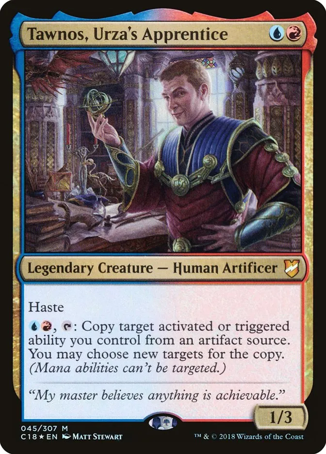 Tawnos, Urza's Apprentice Front Face