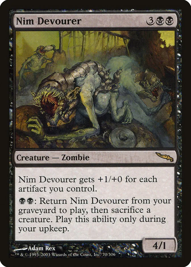 Nim Devourer Front Face