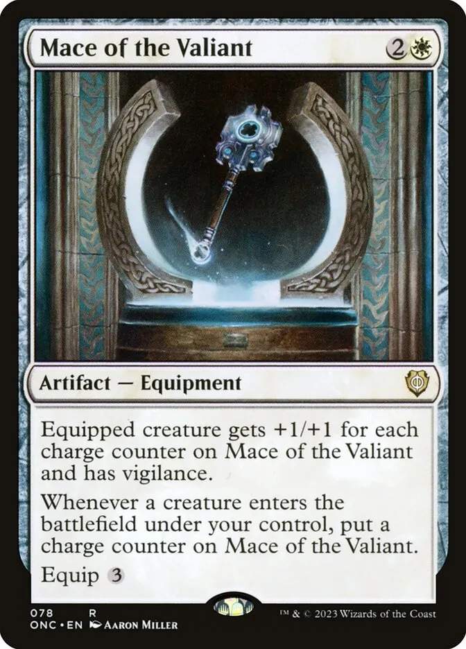 Mace of the Valiant Front Face