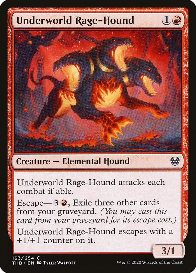 Underworld Rage-Hound Front Face