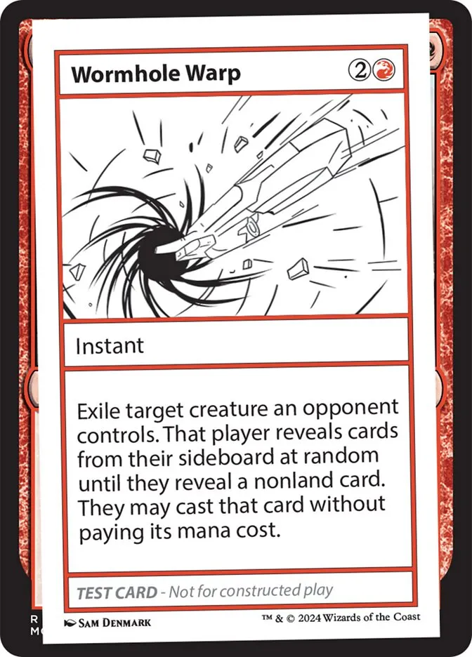 Wormhole Warp Front Face