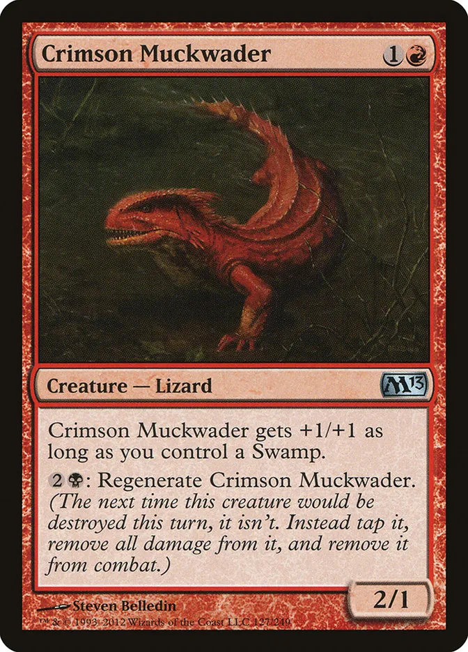 Crimson Muckwader Front Face