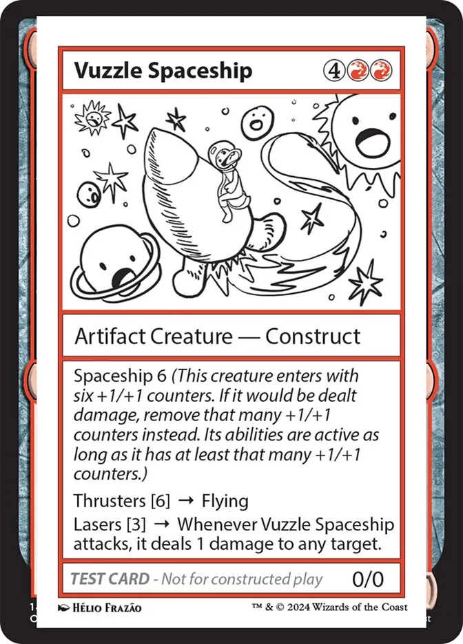 Vuzzle Spaceship Front Face