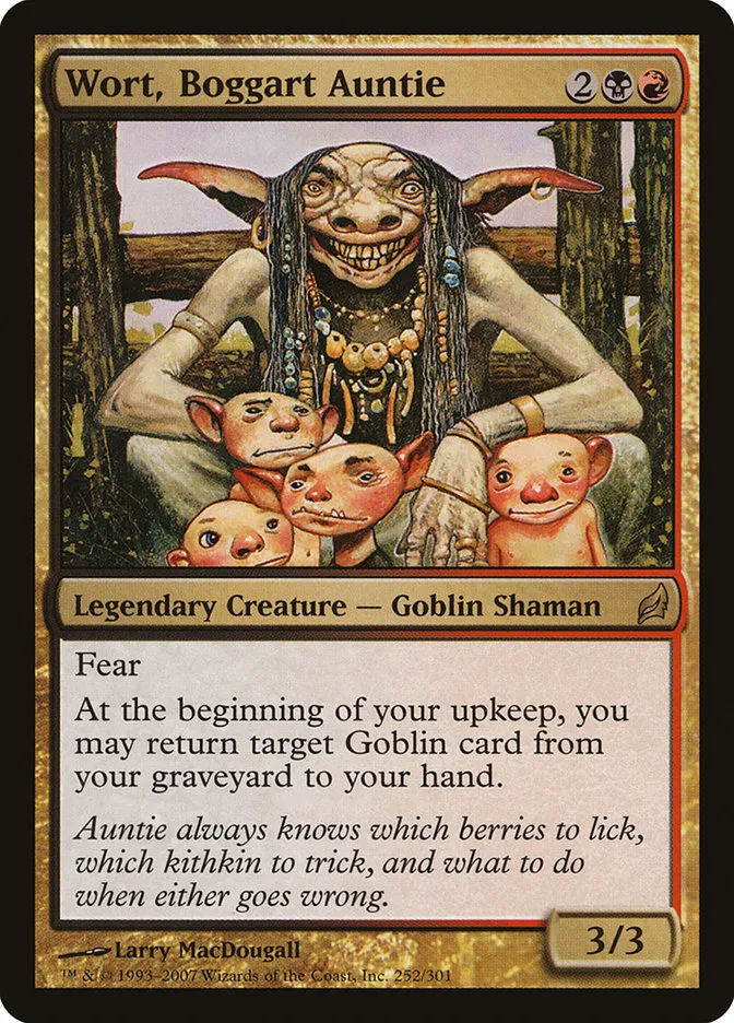 Wort, Boggart Auntie Front Face
