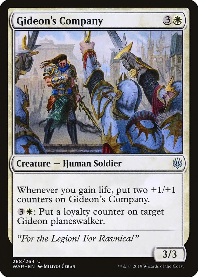 Gideon's Company Front Face