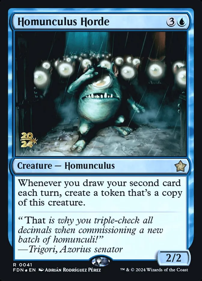 Homunculus Horde Front Face