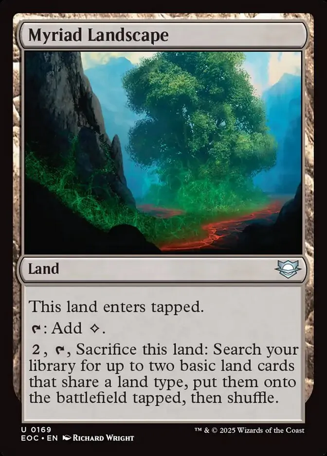 Myriad Landscape Front Face