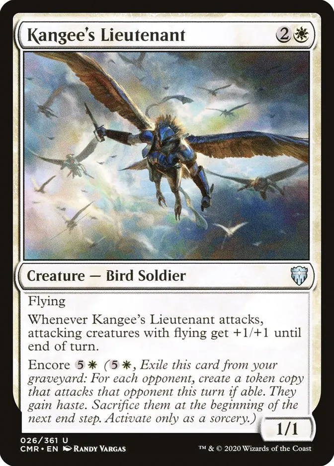 Kangee's Lieutenant Front Face