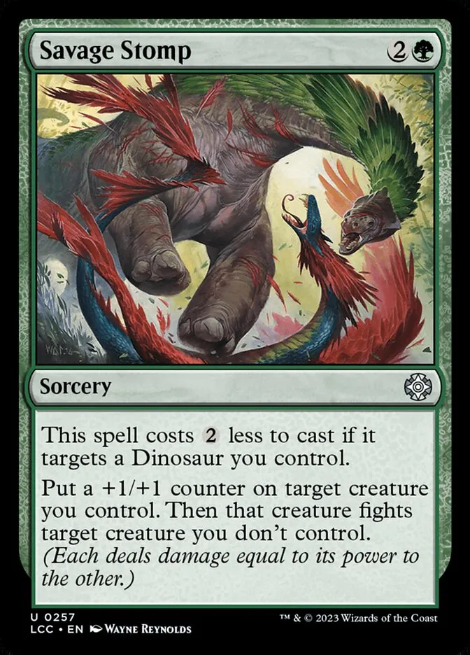 Savage Stomp Front Face