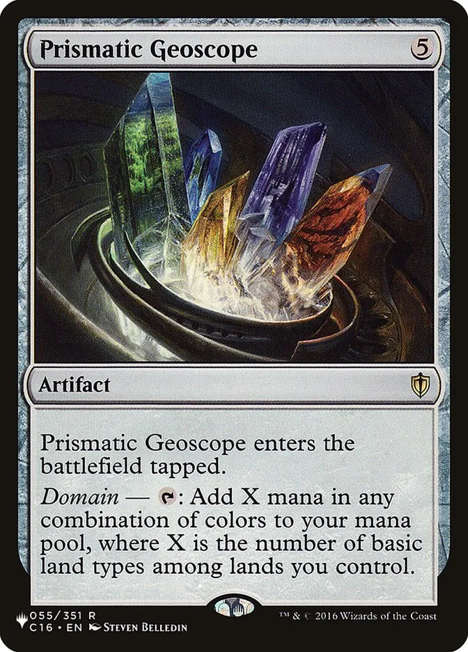 Prismatic Geoscope Front Face
