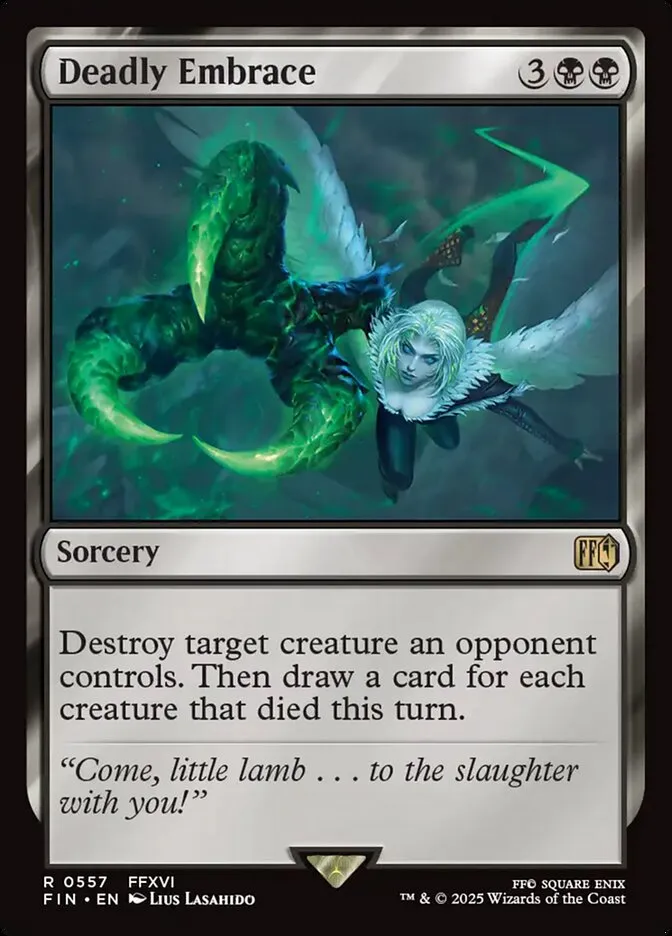 Deadly Embrace Front Face