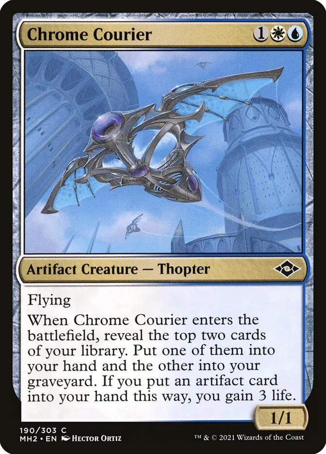 Chrome Courier Front Face