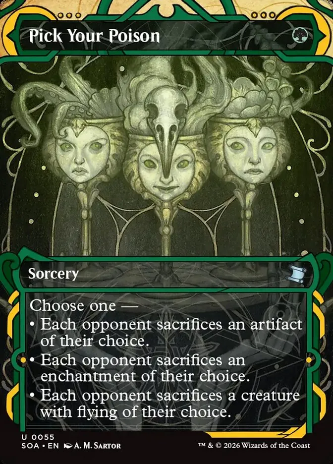 Pick Your Poison Front Face