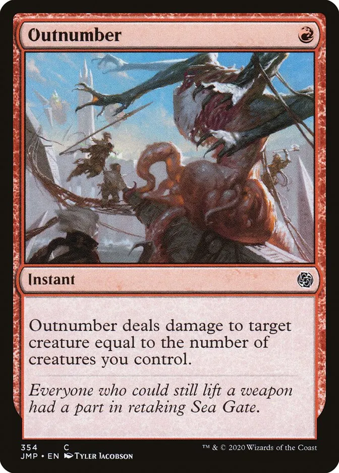 Outnumber Front Face