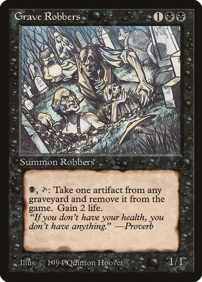 Grave Robbers Front Face
