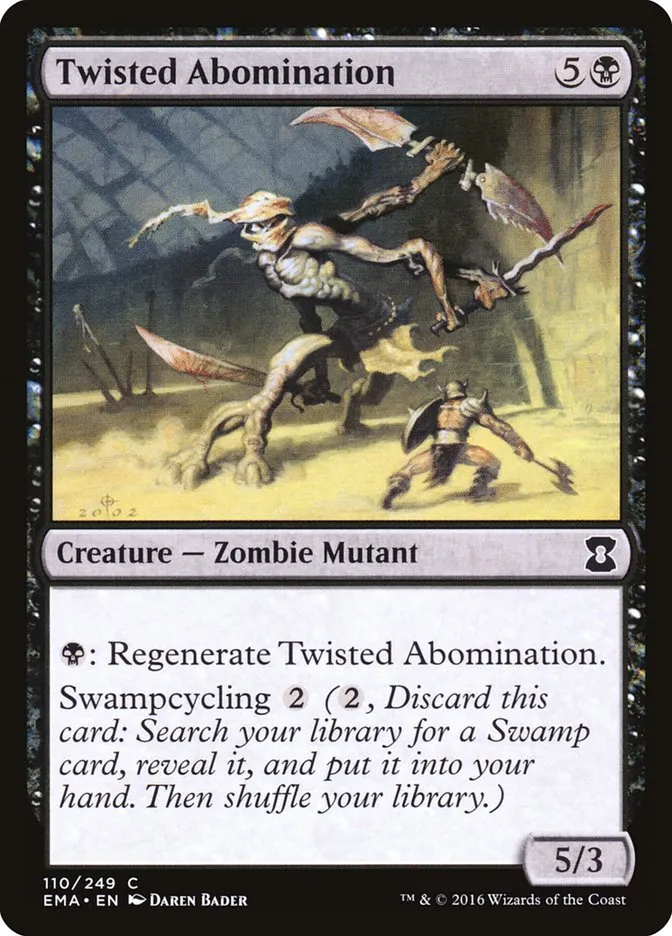 Twisted Abomination Front Face