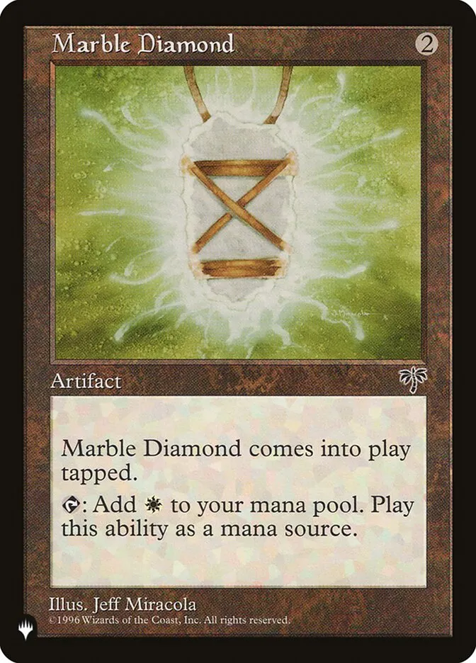 Marble Diamond Front Face