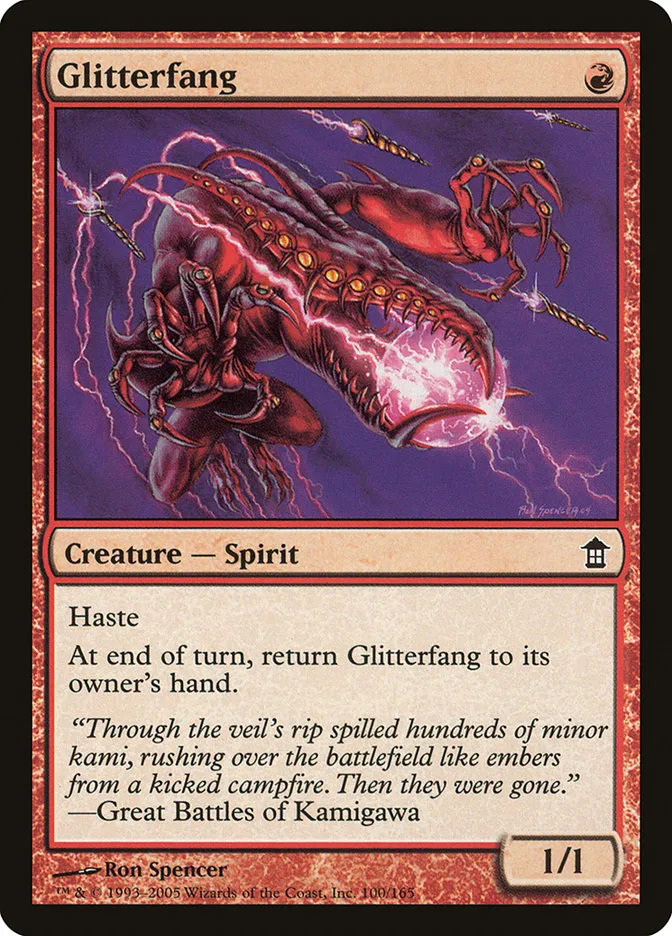 Glitterfang Front Face