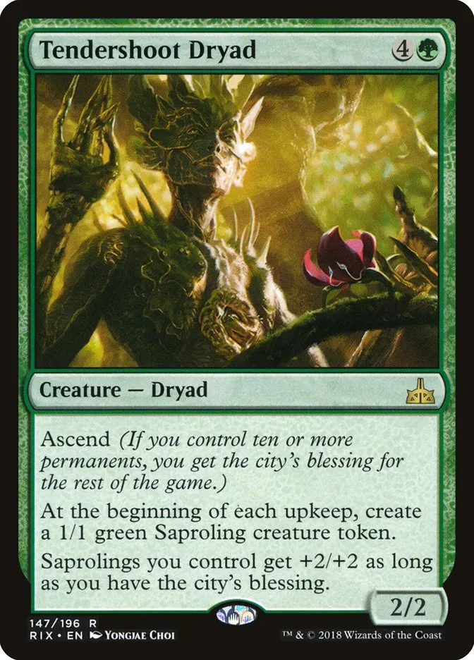 Tendershoot Dryad Front Face