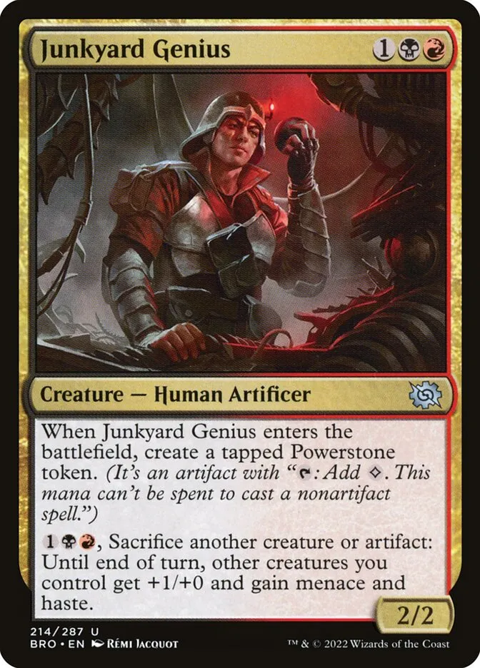 Junkyard Genius Front Face