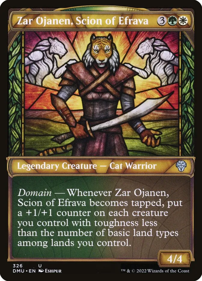 Zar Ojanen, Scion of Efrava Front Face