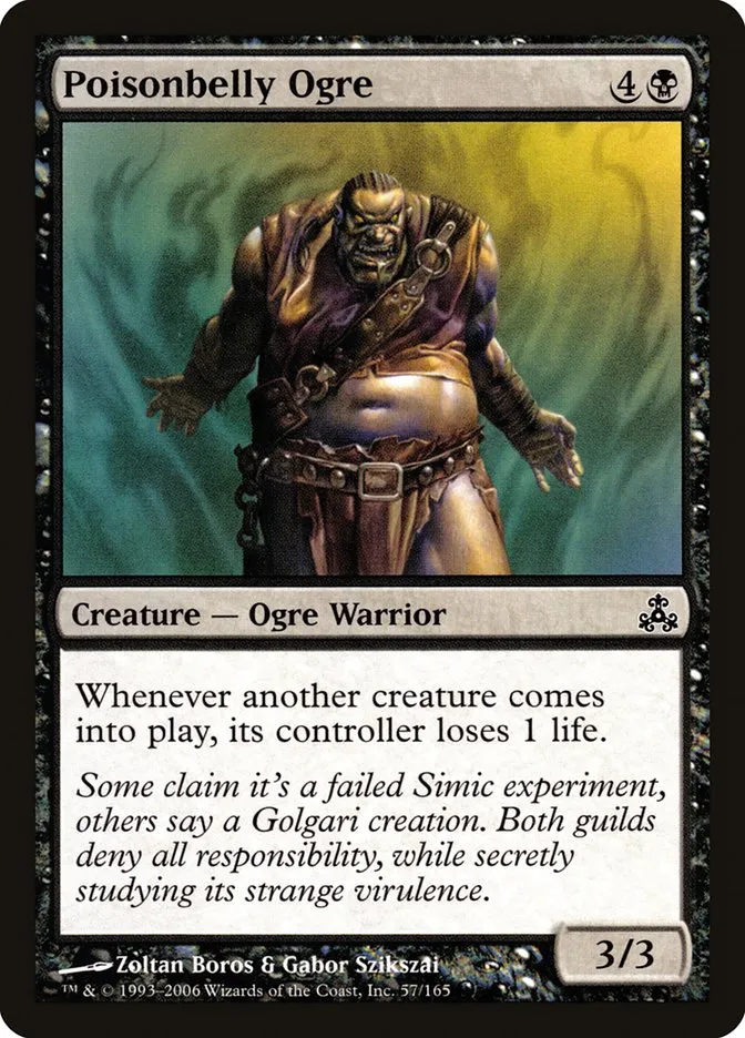 Poisonbelly Ogre Front Face